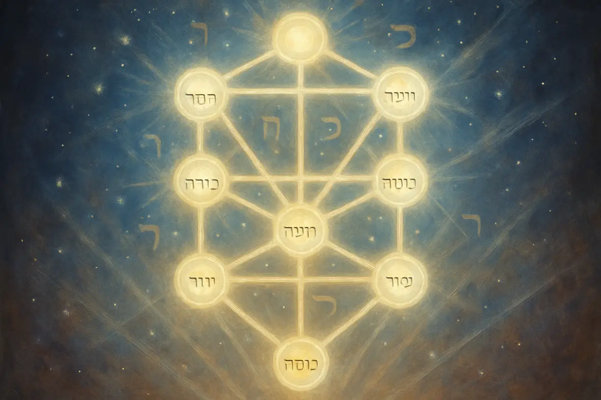 Kabbalistic Astrology: Sephirot, Planets, Hebrew Letters & Zodiac Correspondences